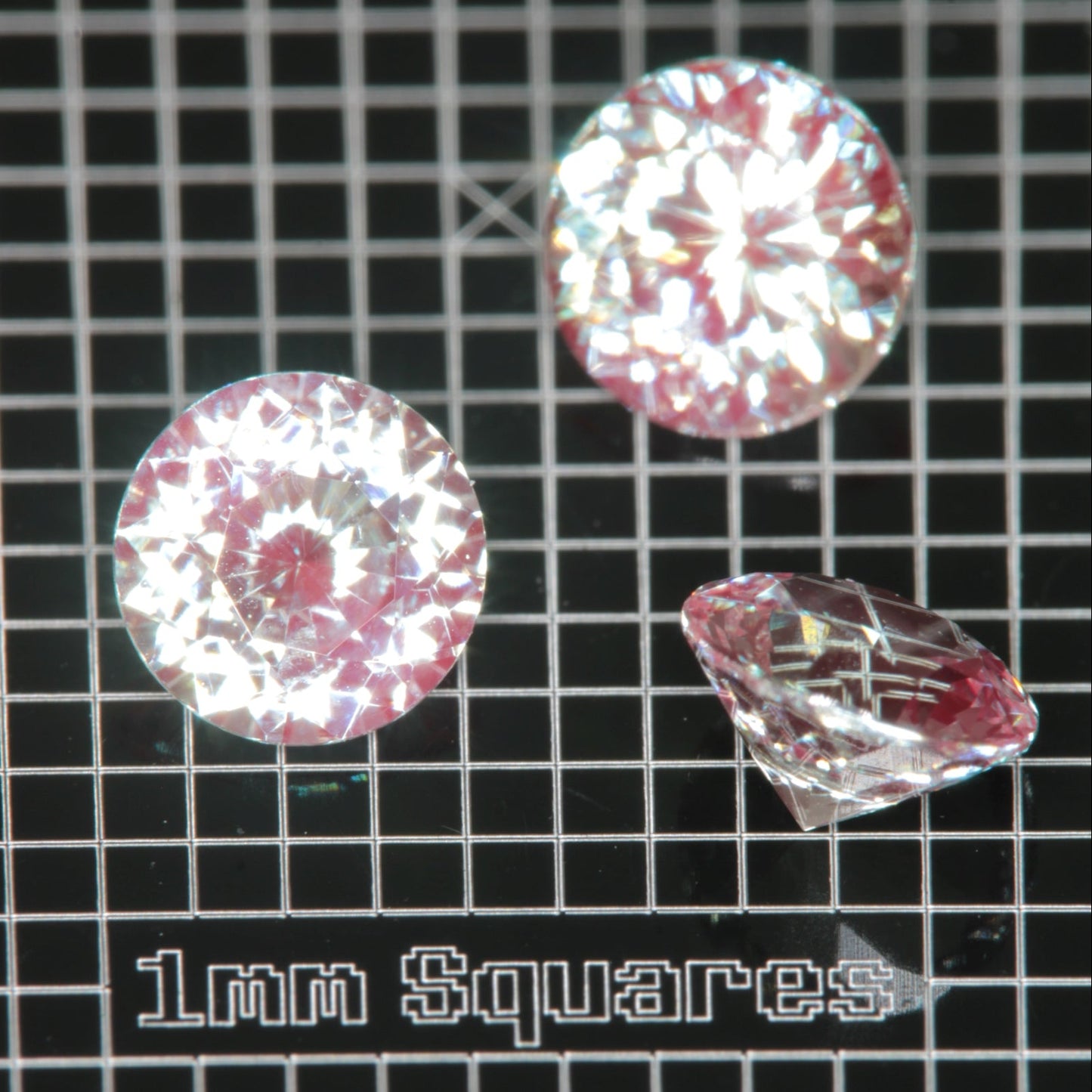 Laser Rod Alexandrite Faceted Stones Lab Created