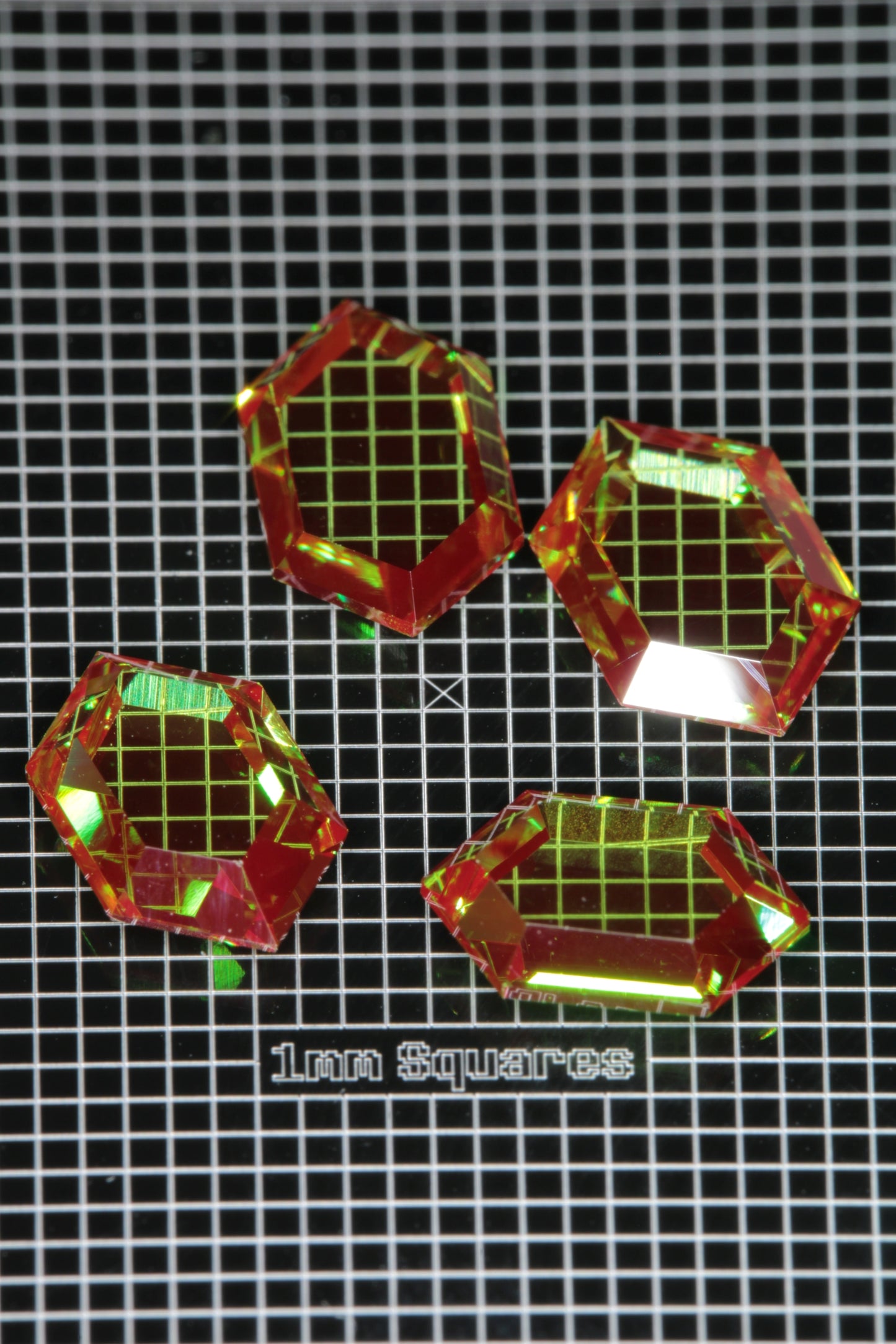RetroHex™ Cut Gems, Laser Garnet and More