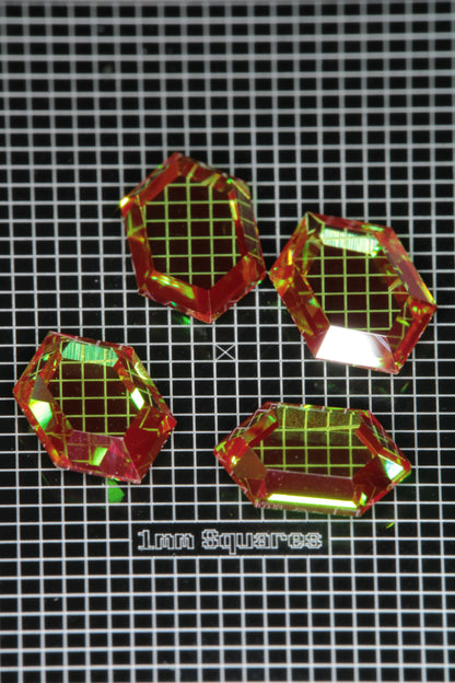 RetroHex™ Cut Gems, Laser Garnet and More