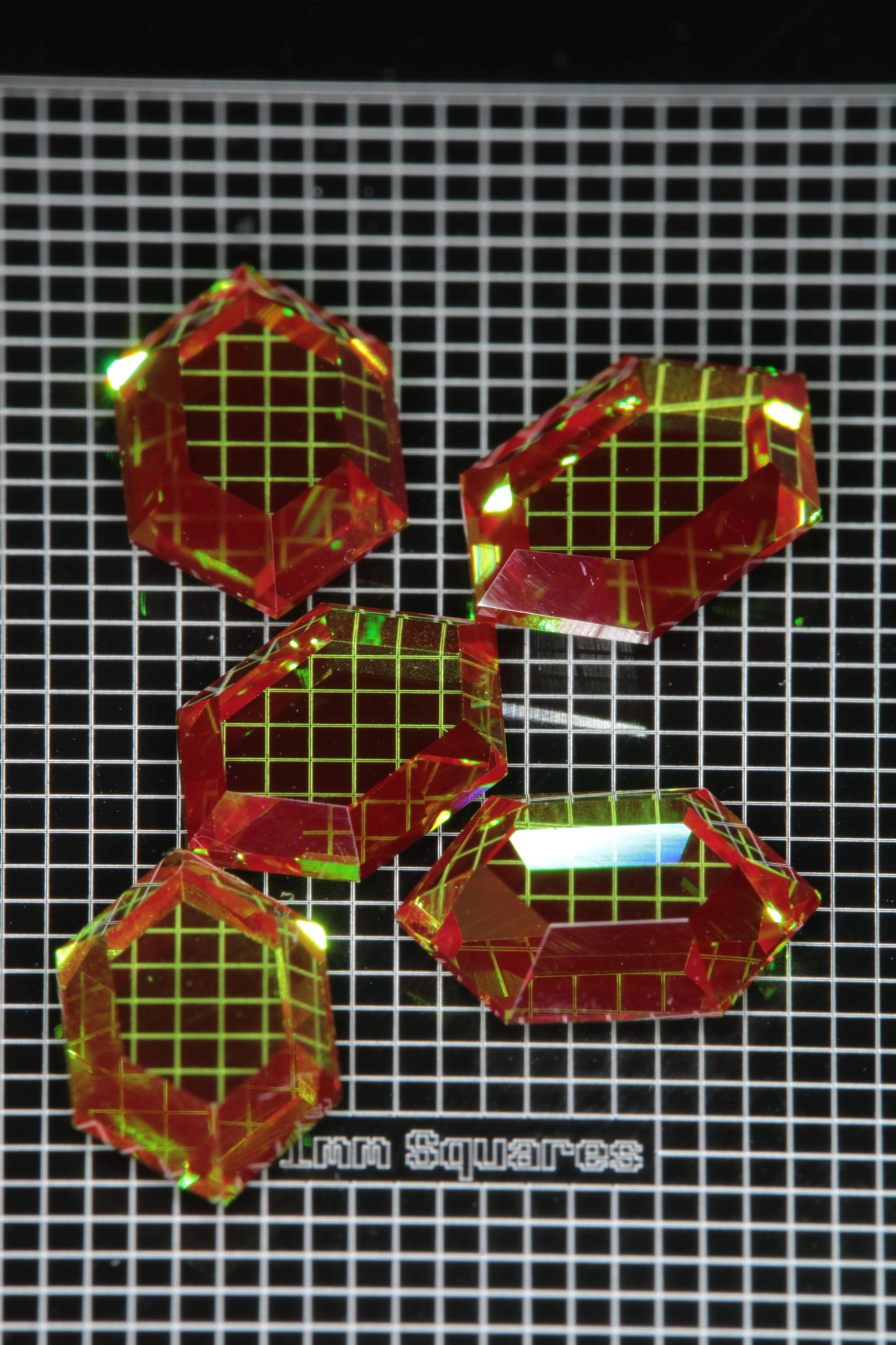 RetroHex™ Cut Gems, Laser Garnet and More