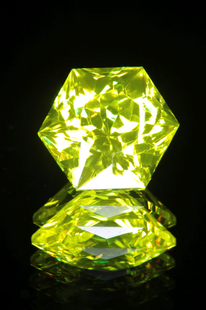 Glow in the Dark GAGG Lumogarnet High Glow Loose Faceted Stones