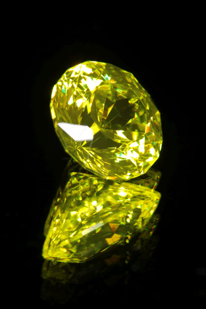 Glow in the Dark GAGG Lumogarnet High Glow Loose Faceted Stones