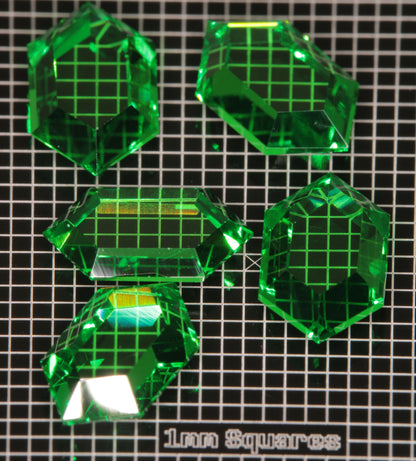 RetroHex™ Cut Gems, Laser Garnet and More