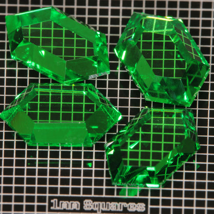 RetroHex™ Cut Gems, Laser Garnet and More