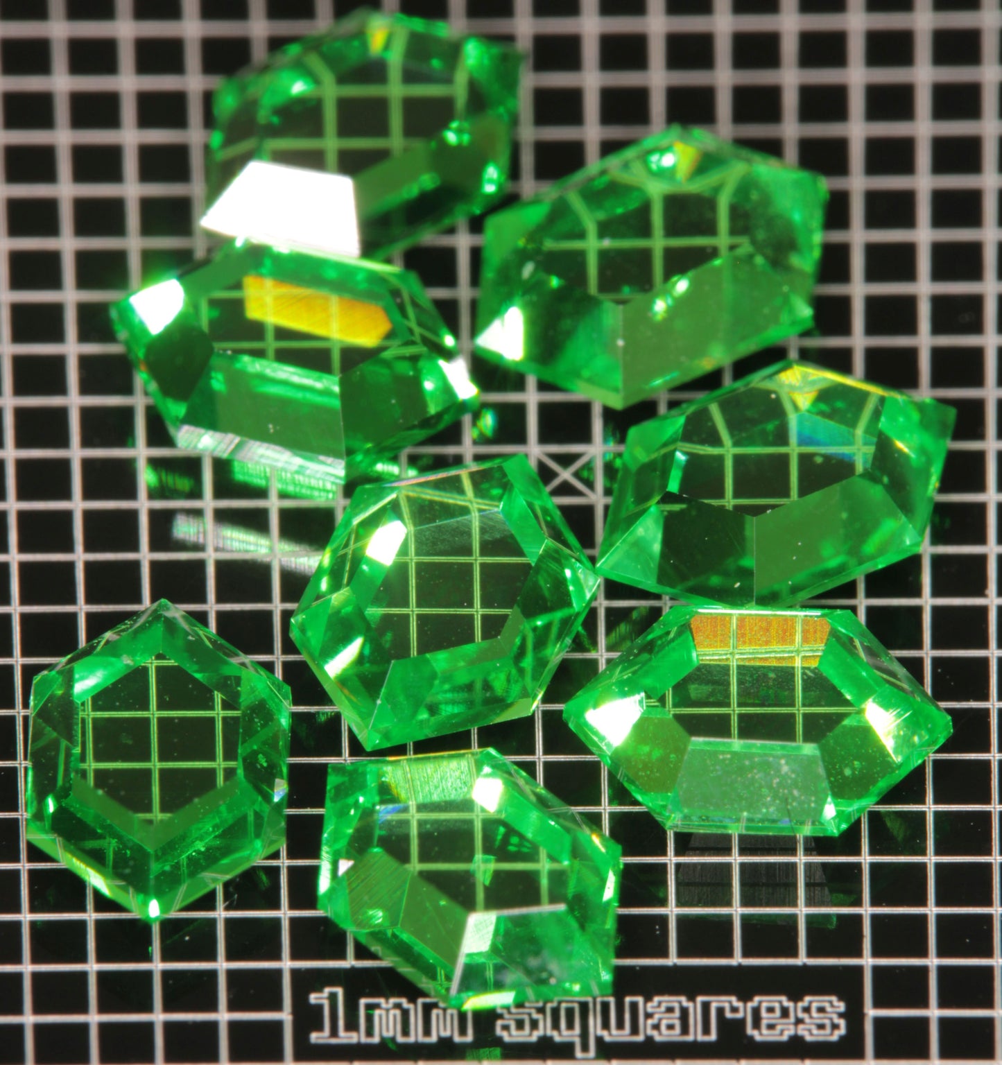 RetroHex™ Cut Gems, Laser Garnet and More