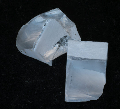 F-35 Fighter Jet Window Sapphire Facet Rough and Shards (F35 Gem)