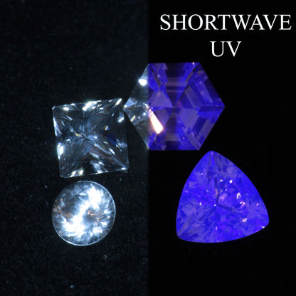 F35 Fighter Jet Window Sapphire Loose Calibrated Gems