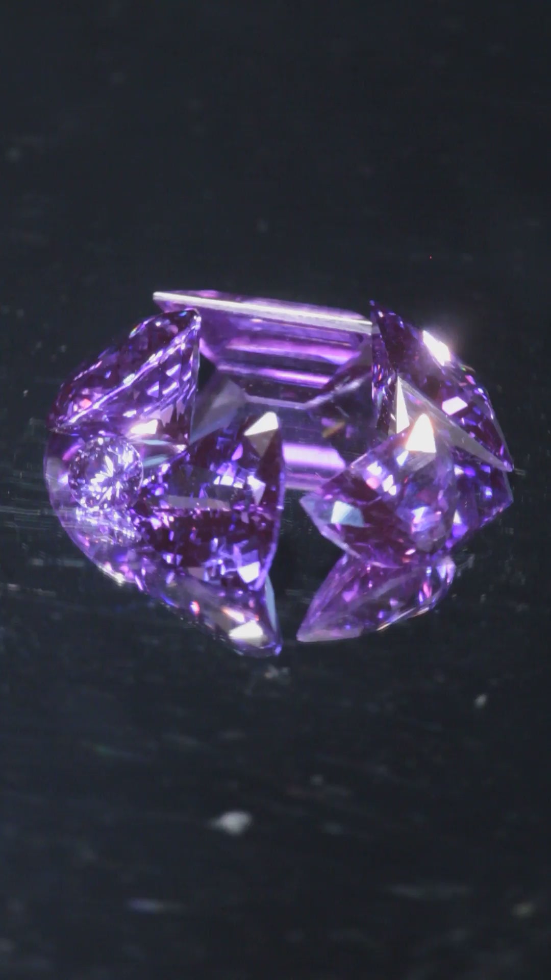 Loose on sale purple sapphire