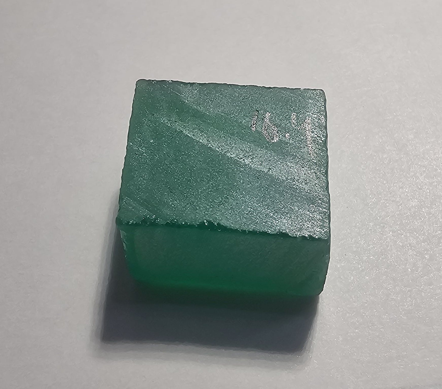 Vivid Green Laser Garnet Facet Rough, Vanadium YAG