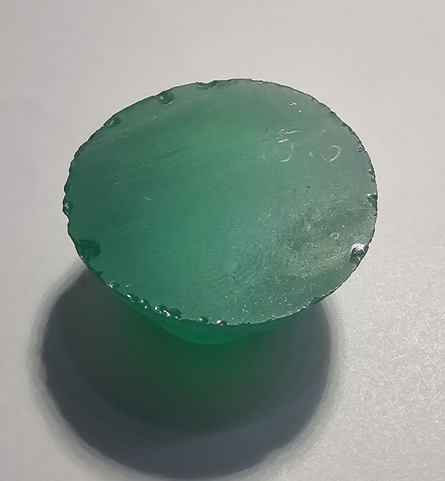 Vivid Green Laser Garnet Facet Rough, Vanadium YAG