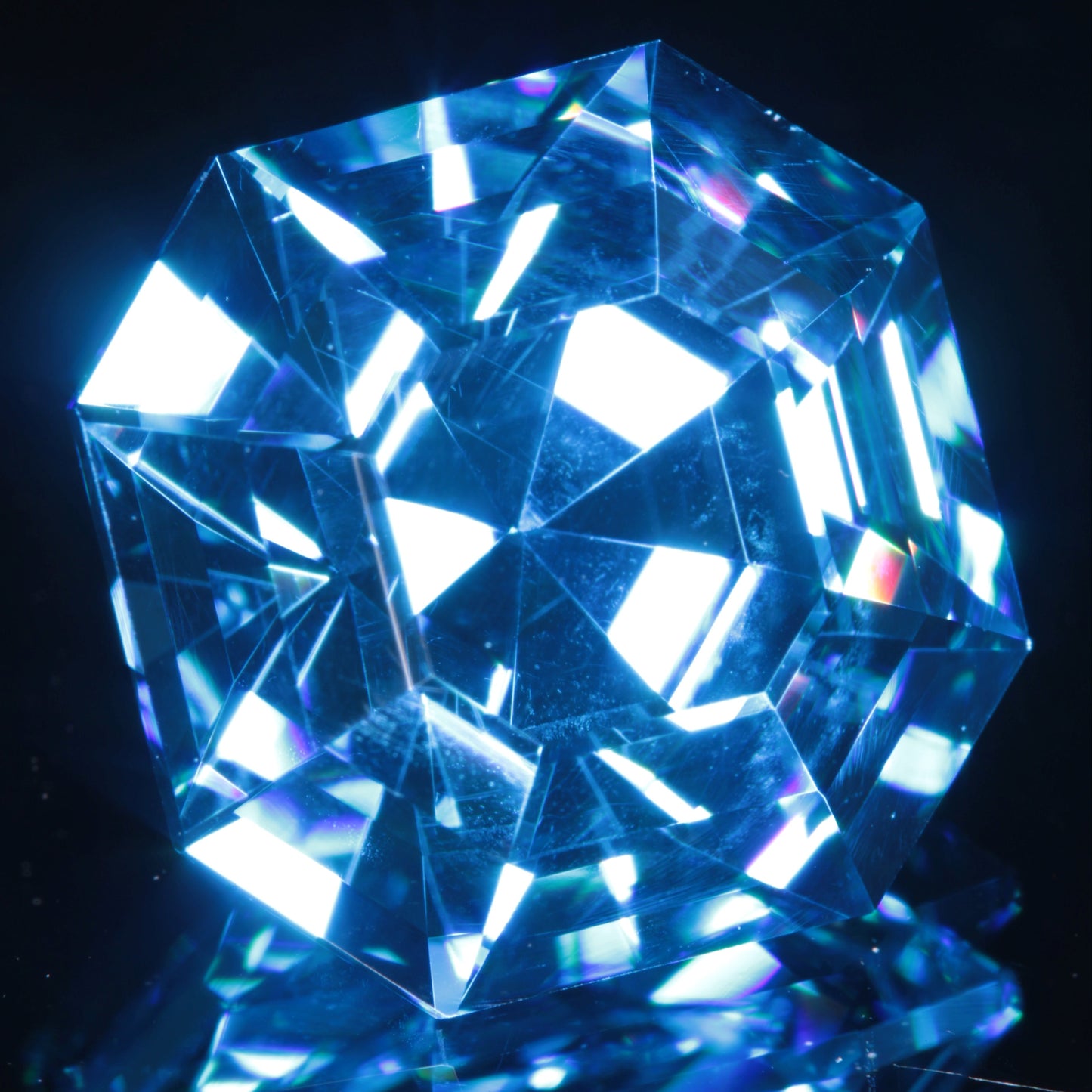 New YbAG Blue Laser Garnet 11.2ct