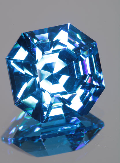 New YbAG Blue Laser Garnet 11.2ct